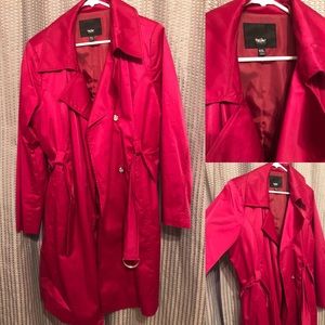 Hot Pink Trench Coat